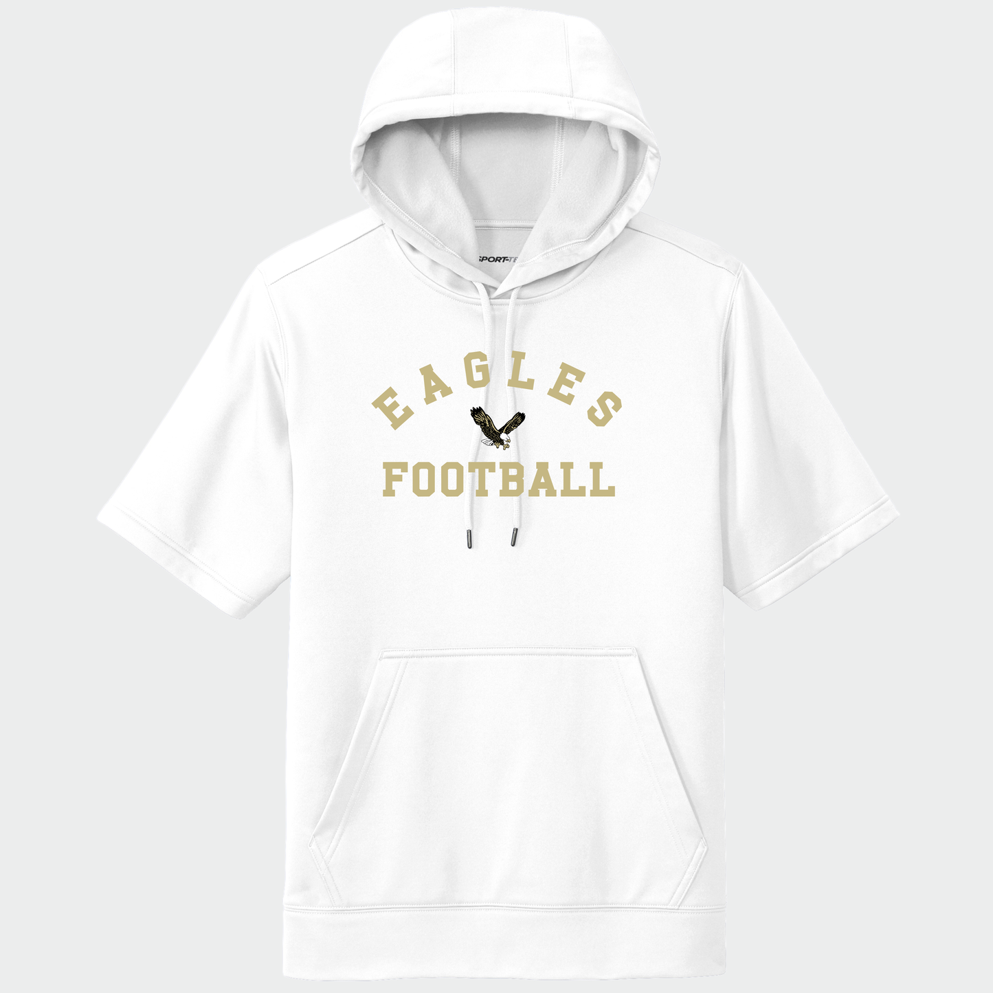 NAFootball: Eagles Football, Short Sleeve Tech Fleece Hoodie