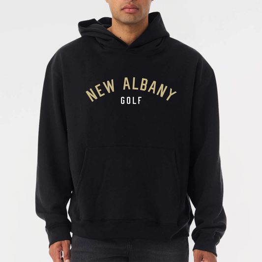 NAGOLF: New Albany Golf 10oz Heavyweight Hooded Sweatshirt
