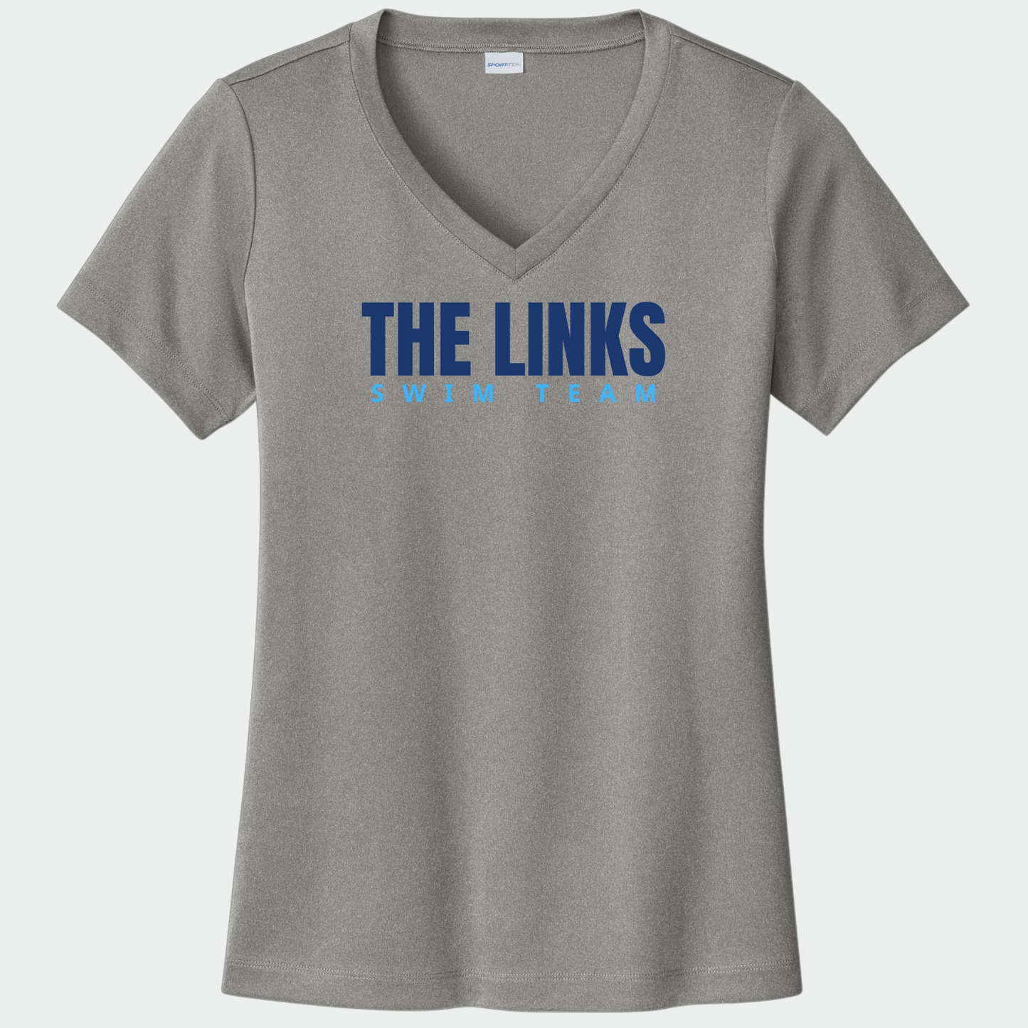 LINKSWIM: Women's V-Neck Tech T-Shirt