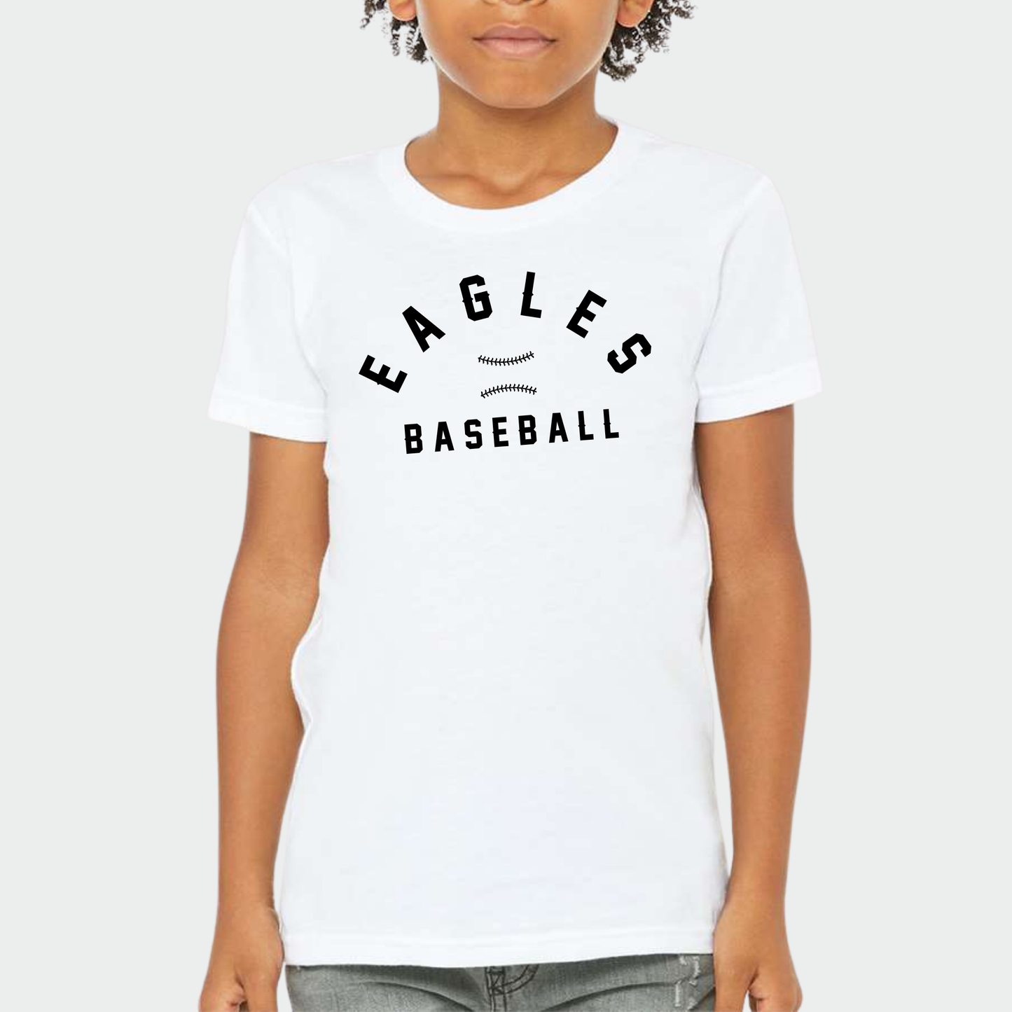 Powell Eagles: Stitched Baseball Triblend Tee