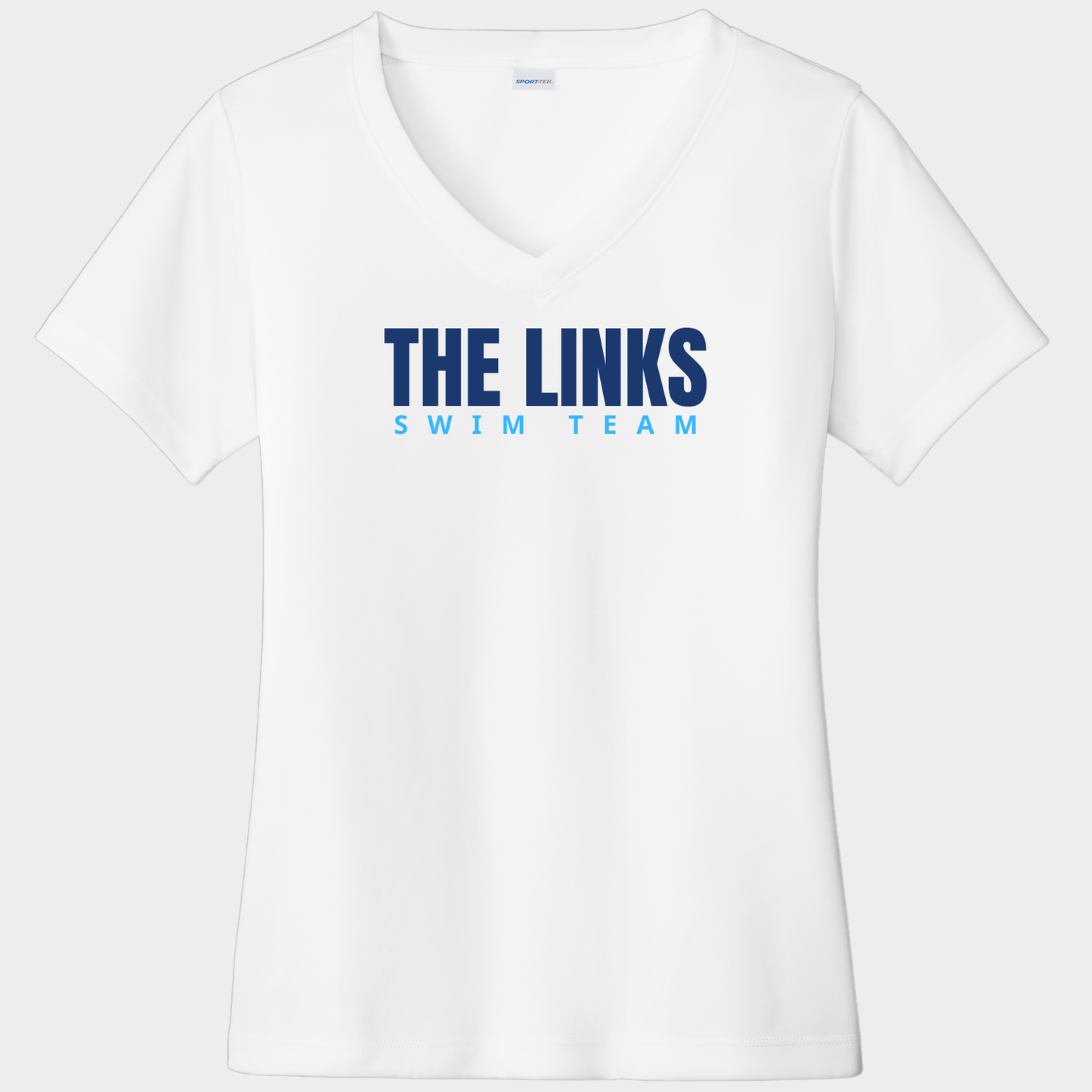 LINKSWIM: Women's V-Neck Tech T-Shirt