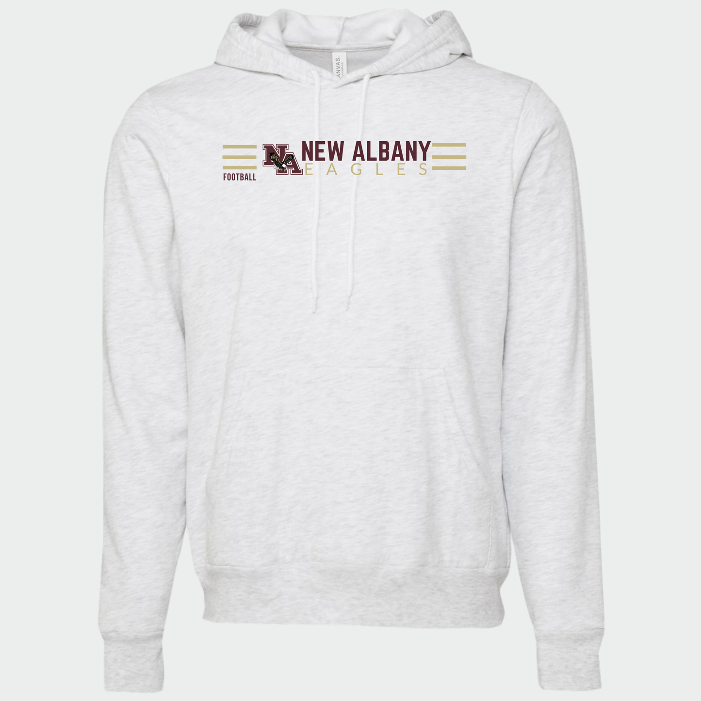 NAFOOTBALL: Sponge Fleece Hooded Sweatshirt