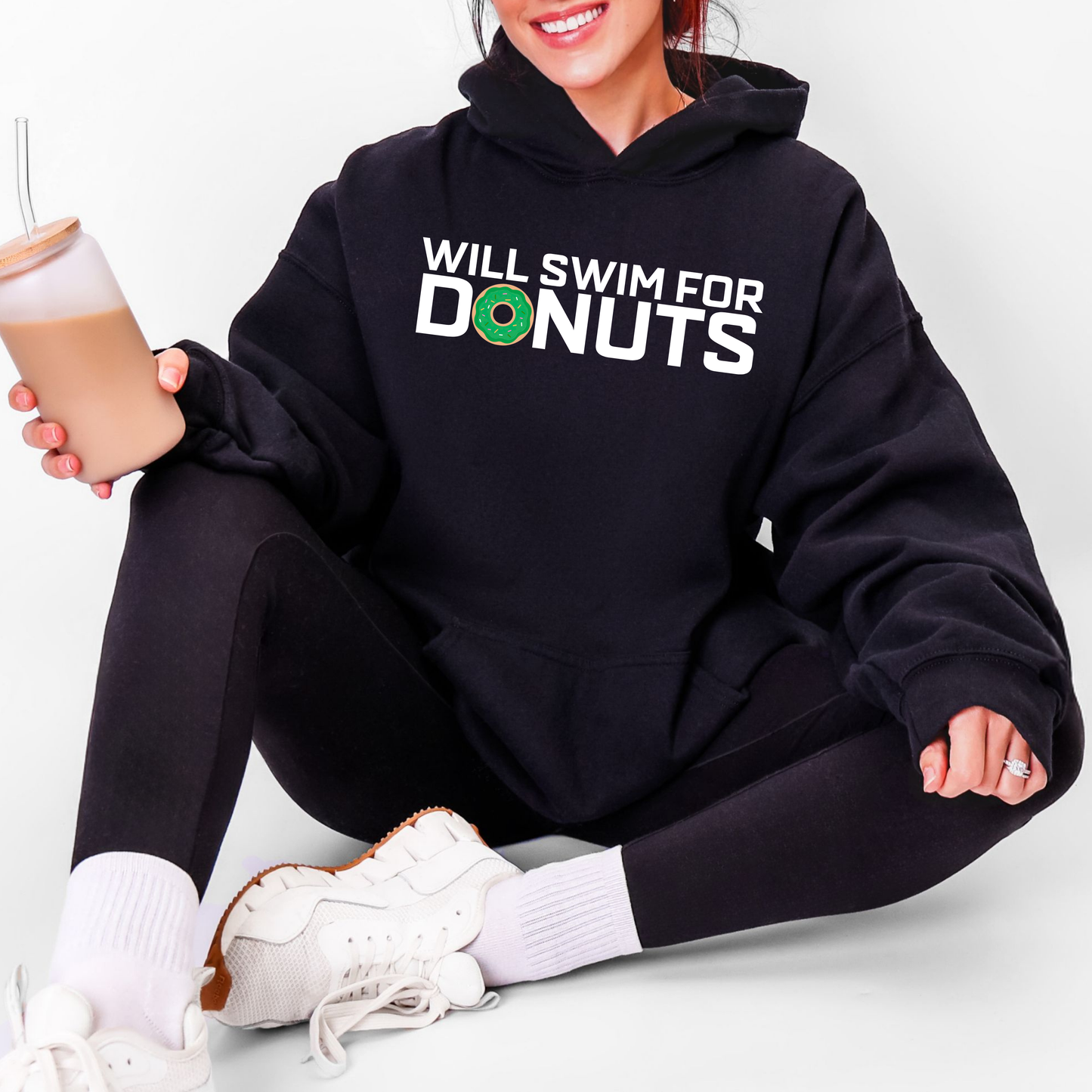 PTAC: Will Swim For Donuts Hoodie