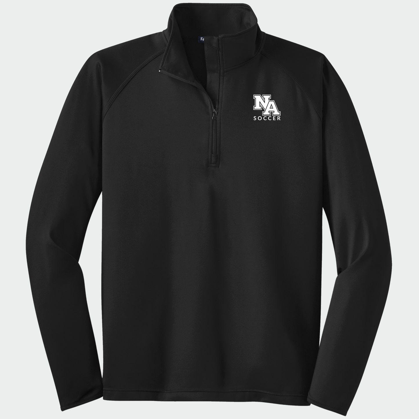 NAGS: NA Soccer, Embroidered, Stretch Quarter-Zip