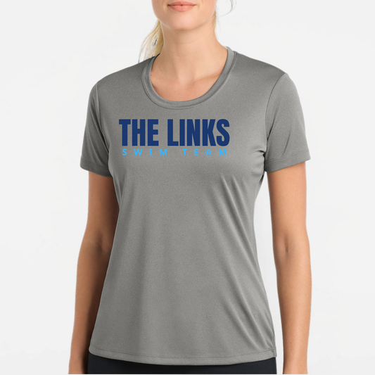 LINKSWIM: Women's Scoop Neck Tech T-Shirt