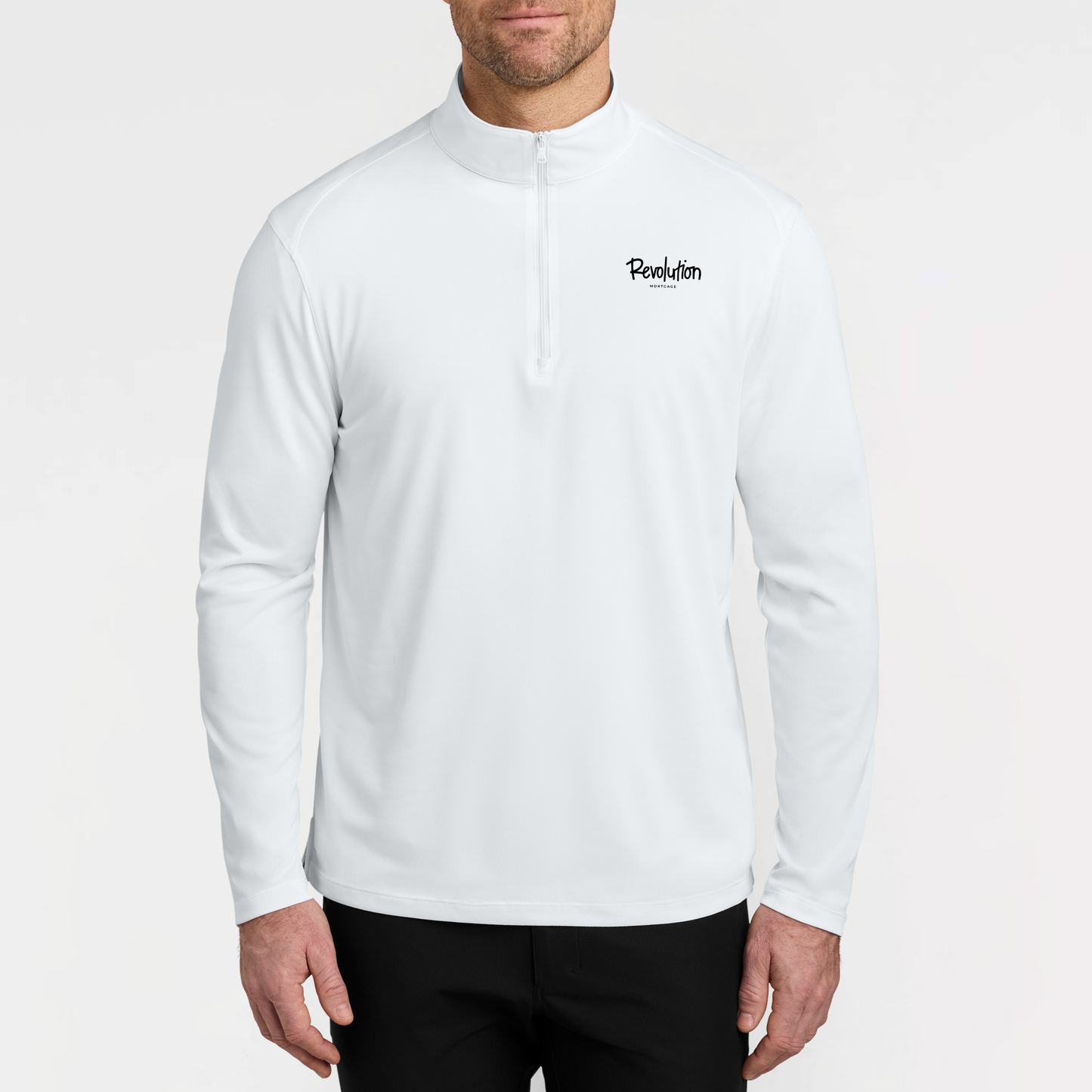Revolution Mortgage: Embroidered, Port Authority® Wearever Performance Pique 1/4-Zip