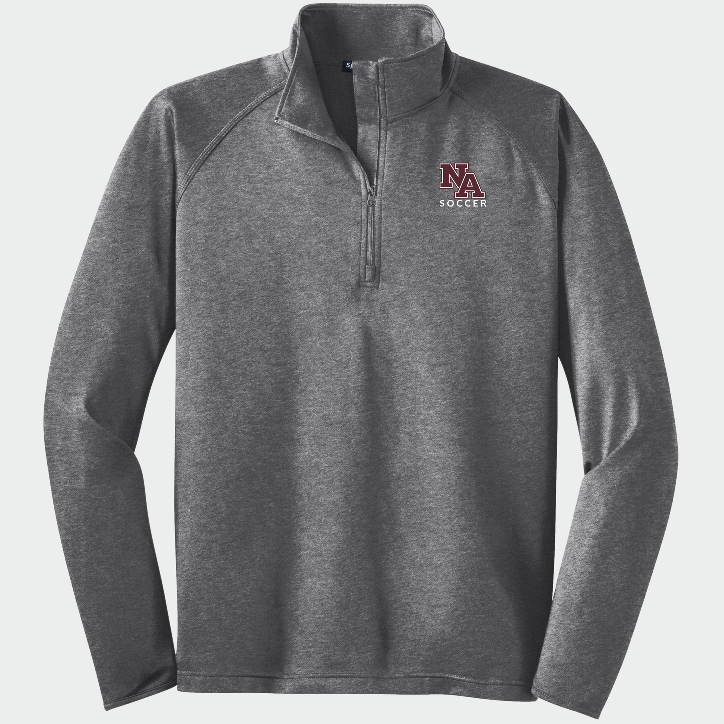 NAGS: NA Soccer, Embroidered, Stretch Quarter-Zip
