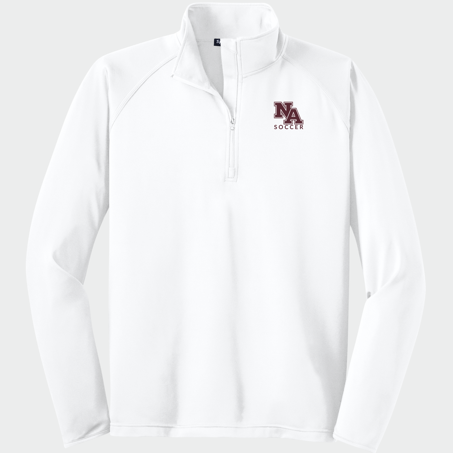 NAGS: NA Soccer, Embroidered, Stretch Quarter-Zip