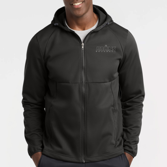 BRUINS: Hooded Softshell Jacket