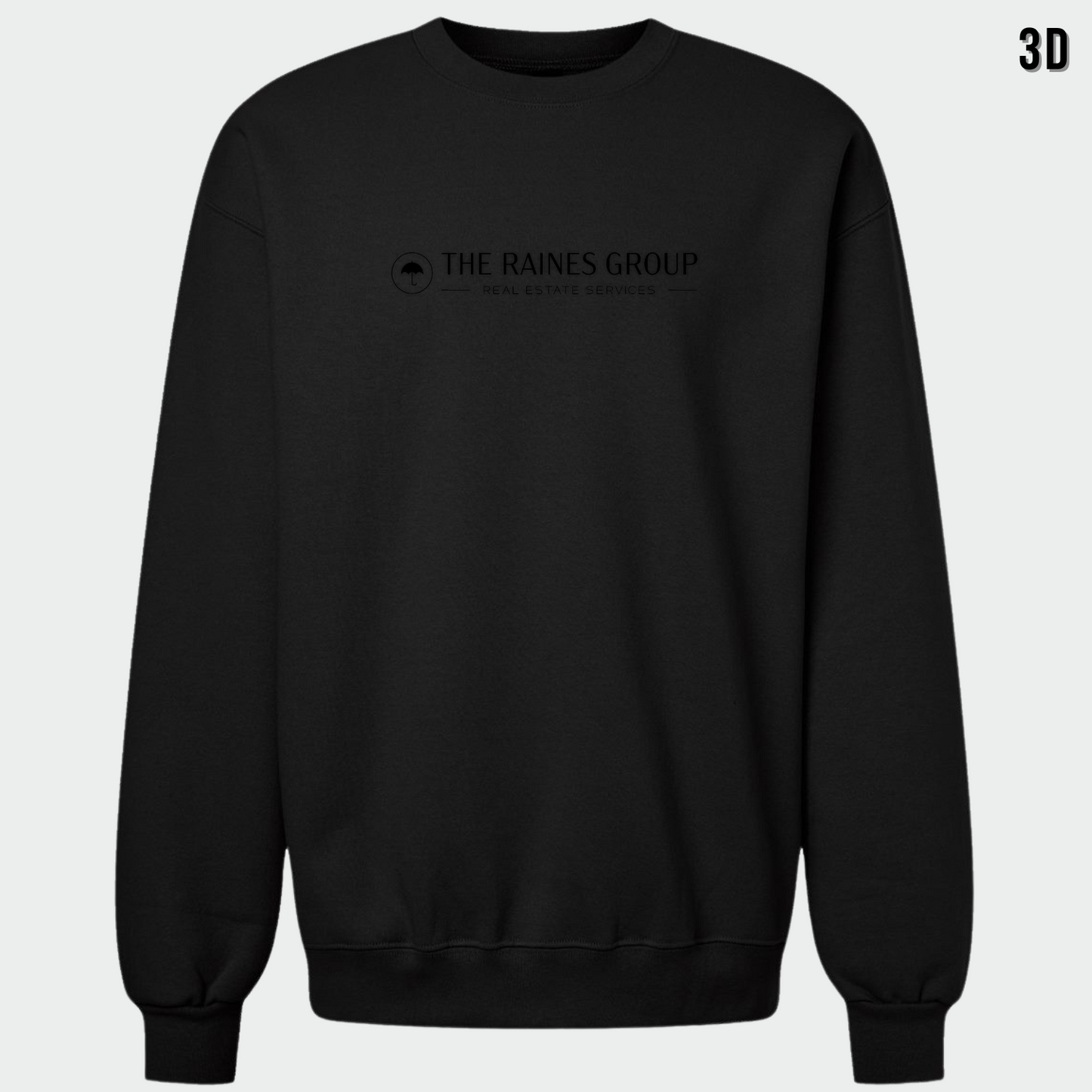 TRG: 3D Monochrome Crew Sweatshirt