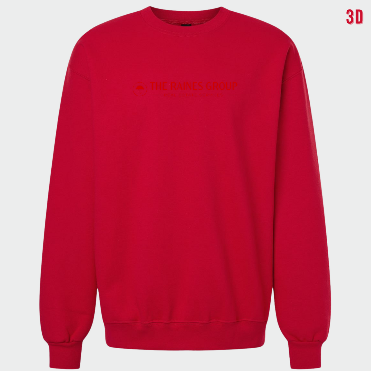 TRG: 3D Monochrome Crew Sweatshirt