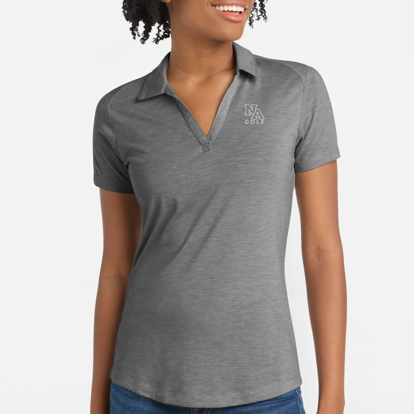 NAGolf: Embroidered, Women's Triblend Tech Polo