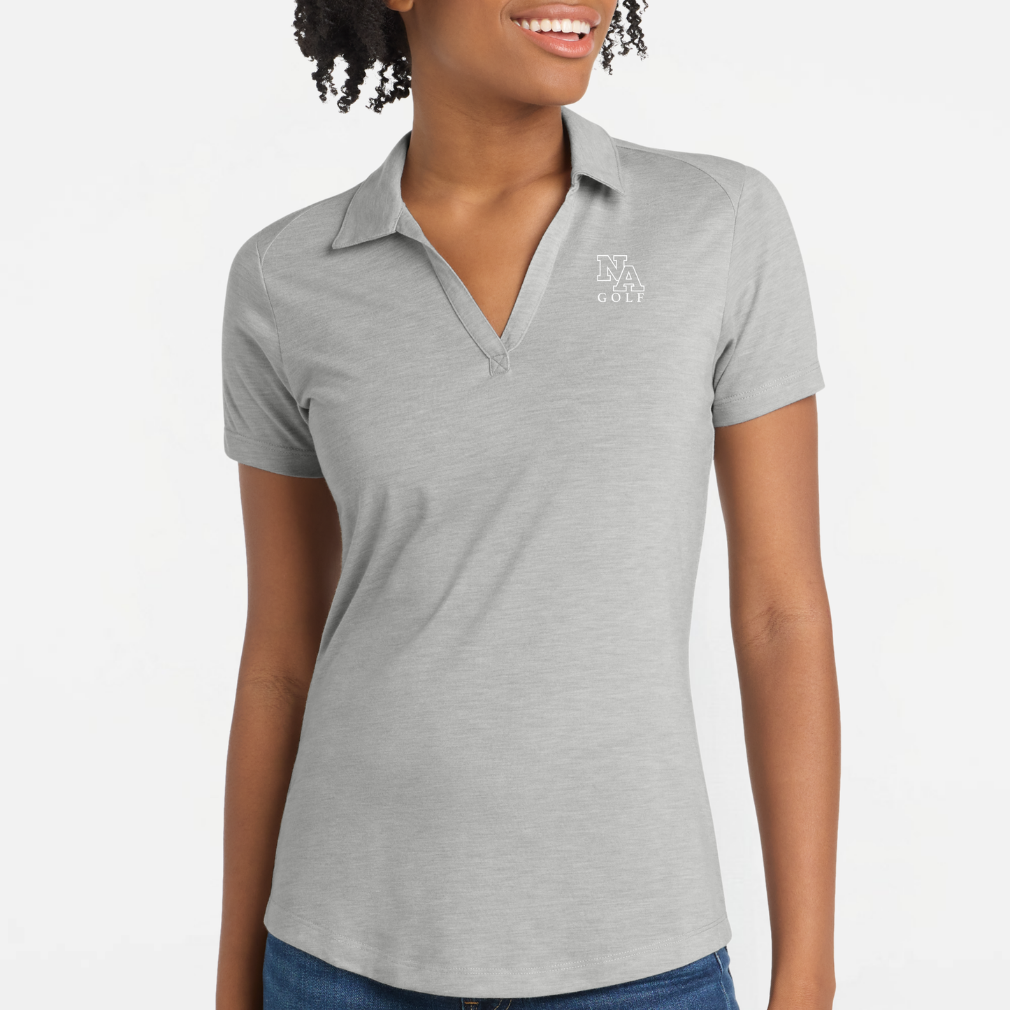 NAGolf: Embroidered, Women's Triblend Tech Polo