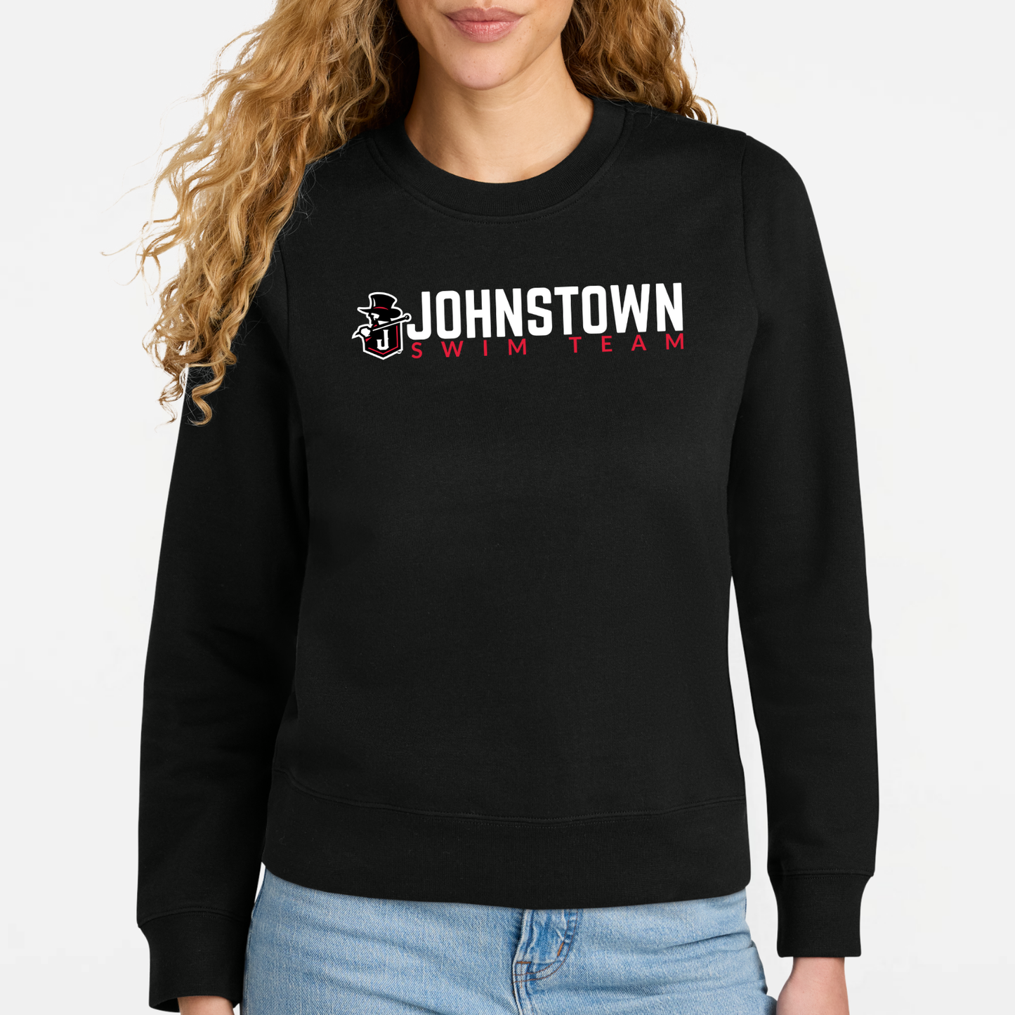 JS: Johnstown Swim Team Women's Crew Sweatshirt