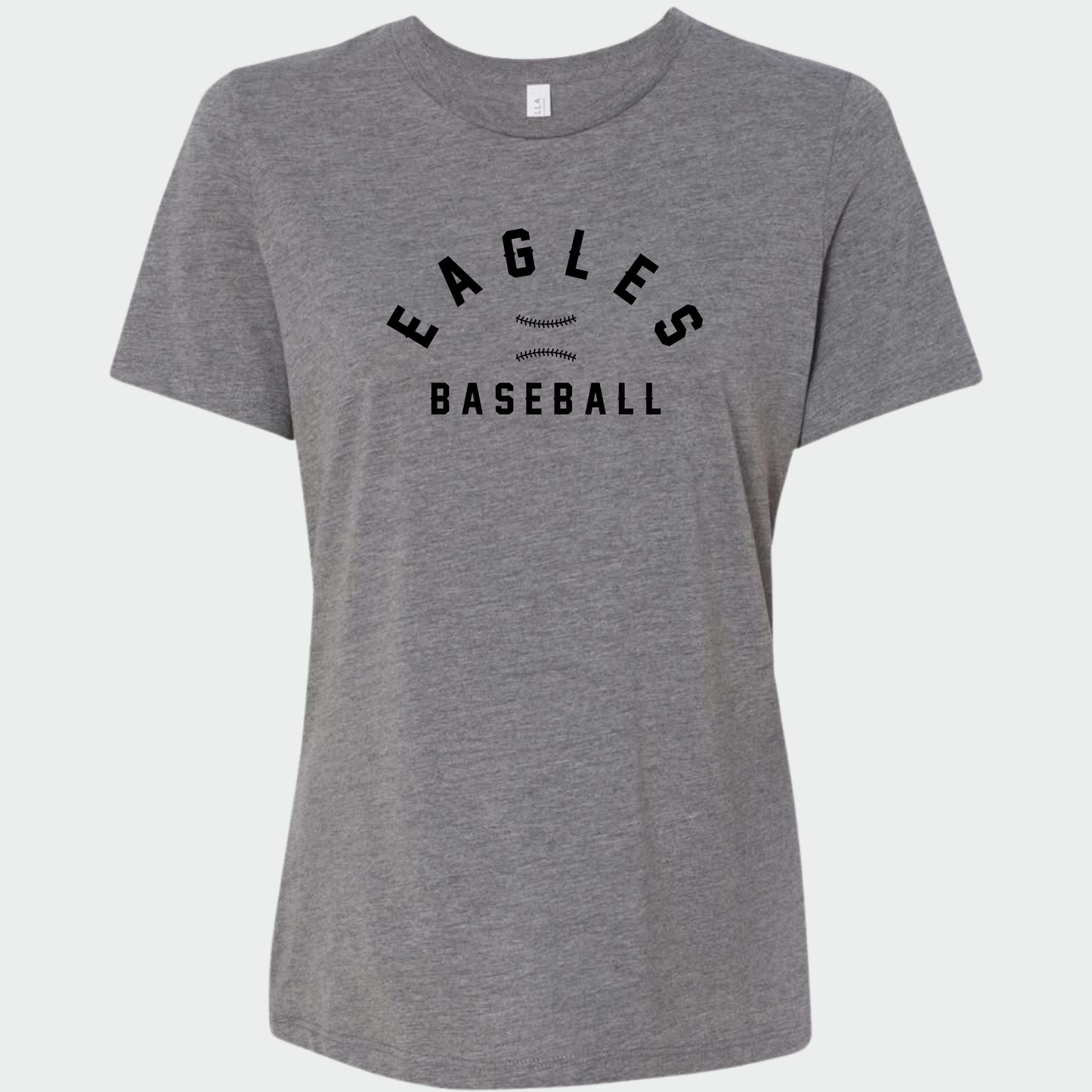 Powell Eagles: Stitched Baseball Women's Triblend Tee