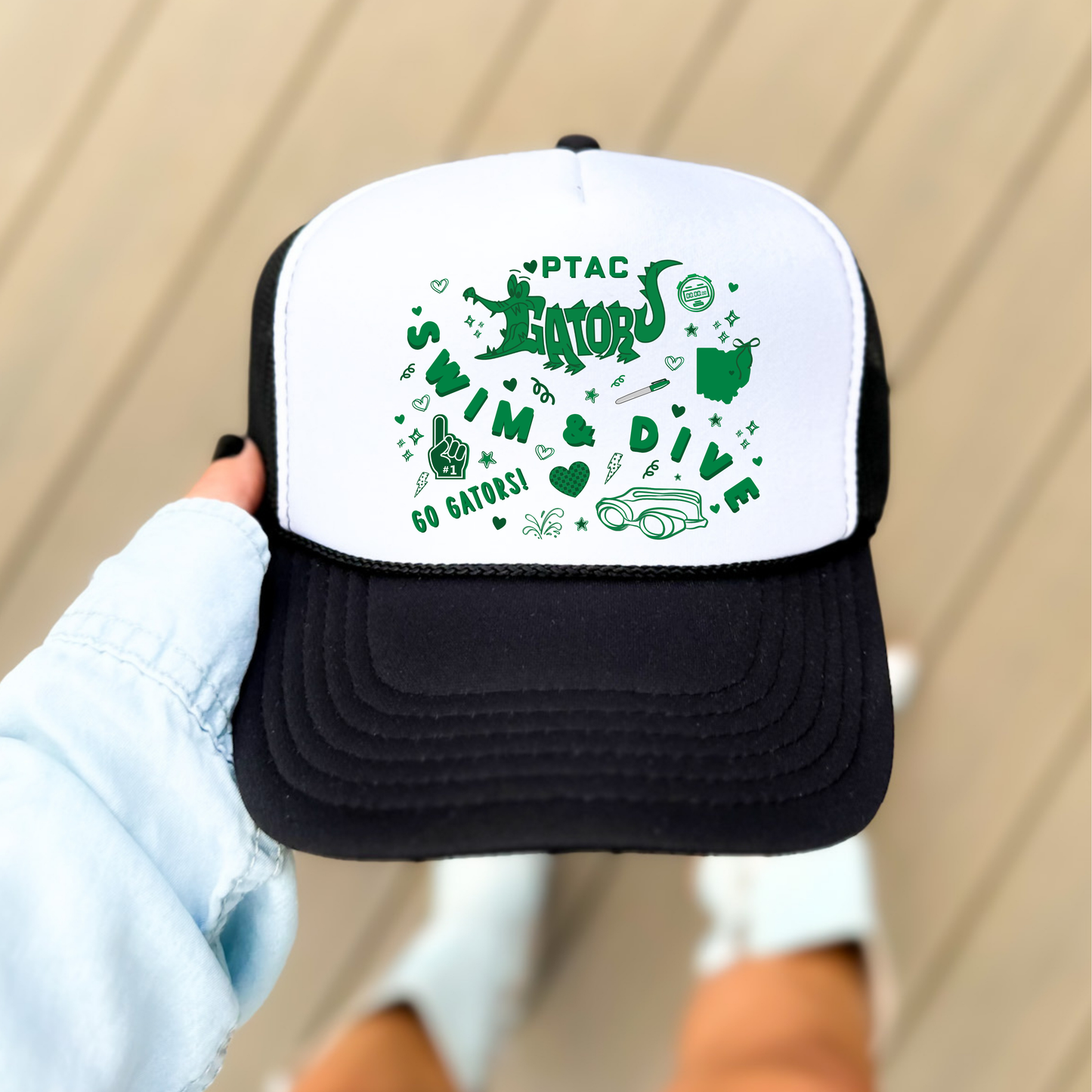 PTAC: Collage Foam Trucker Hat