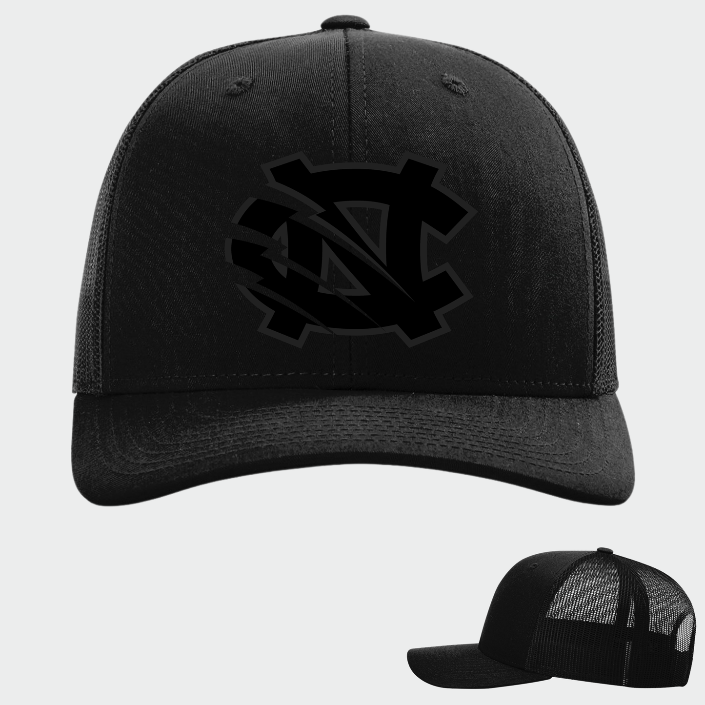 BRUINS: Monochrome NC, Trucker Cap *3D Embroidered*