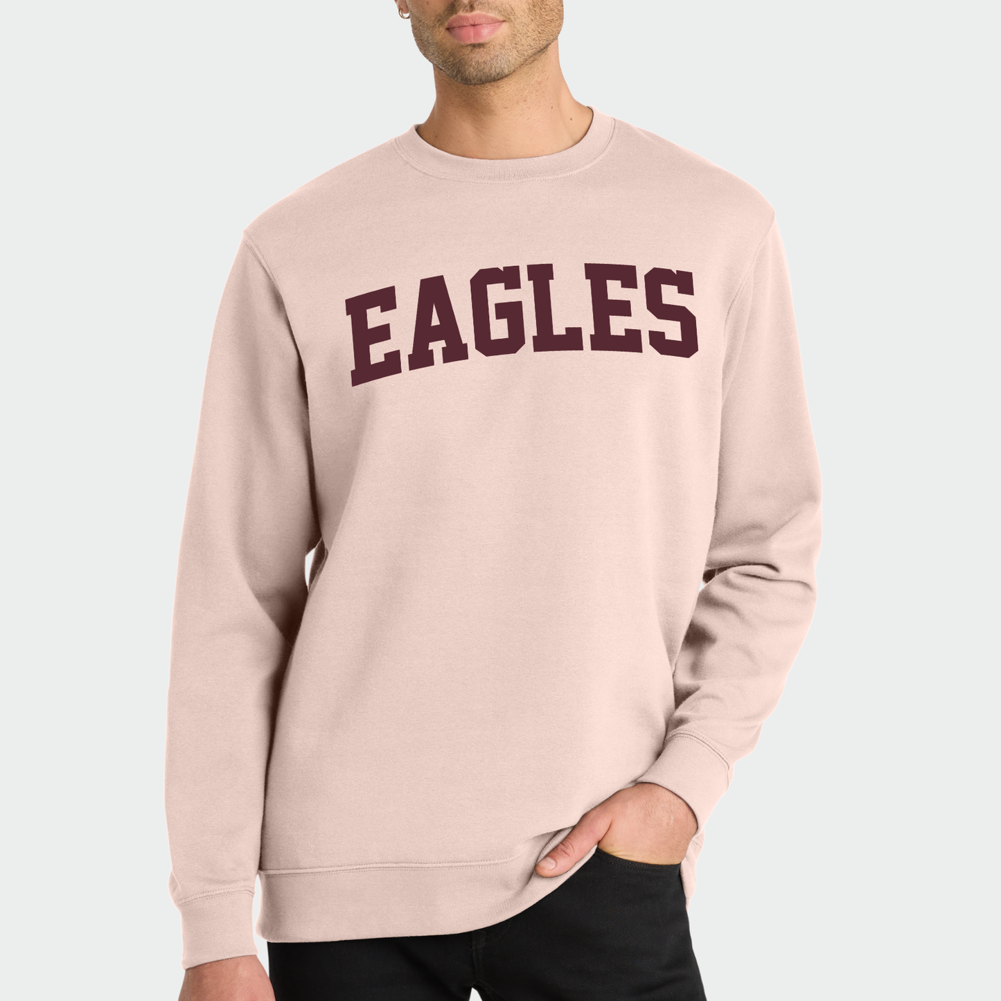 Campus Collection: Eagles Crew Sweatshirt