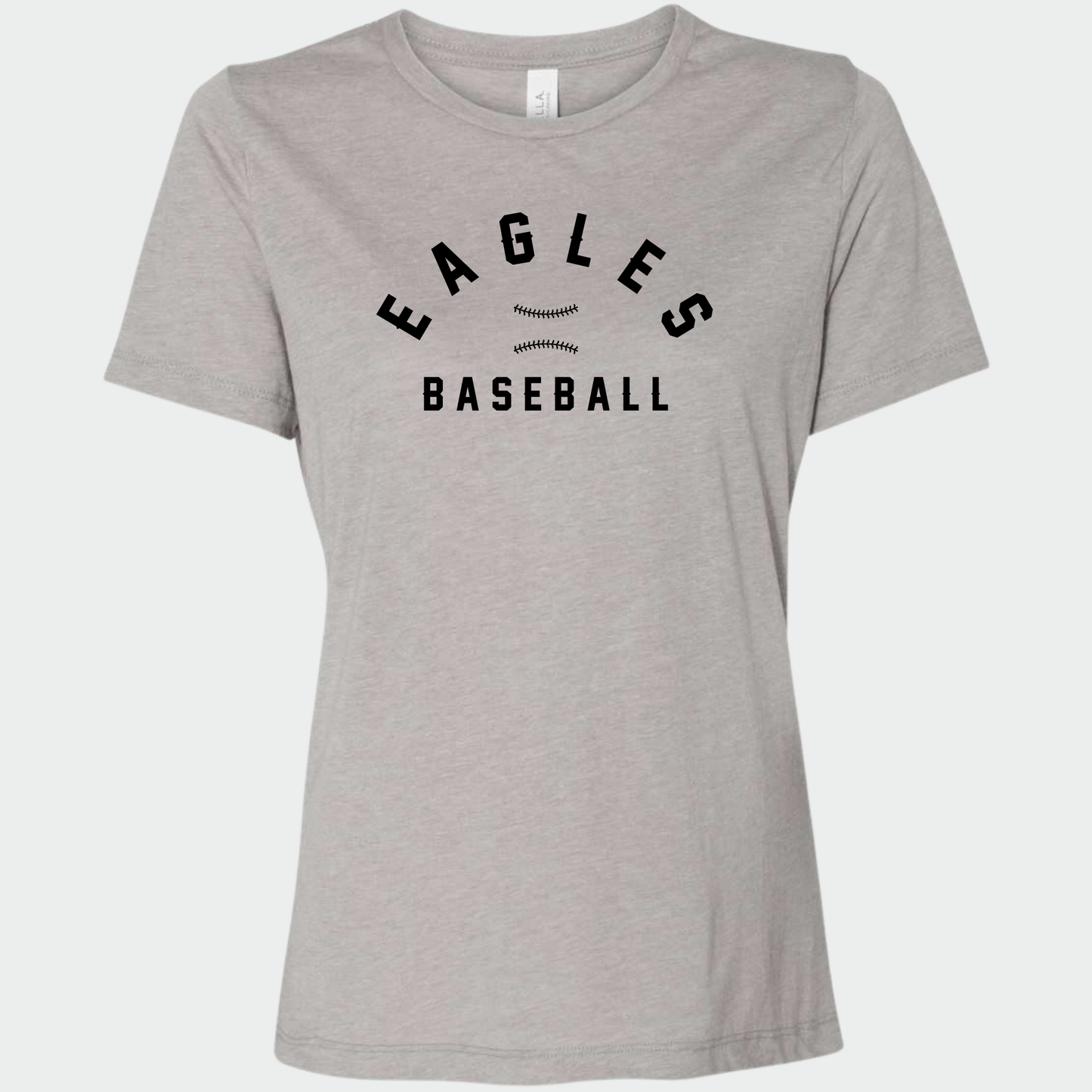 Powell Eagles: Stitched Baseball Women's Triblend Tee