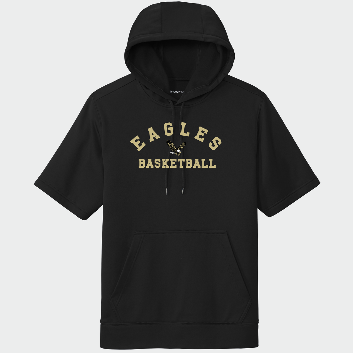 NAGTB: Eagles Basketball, Short Sleeve Tech Fleece Hoodie