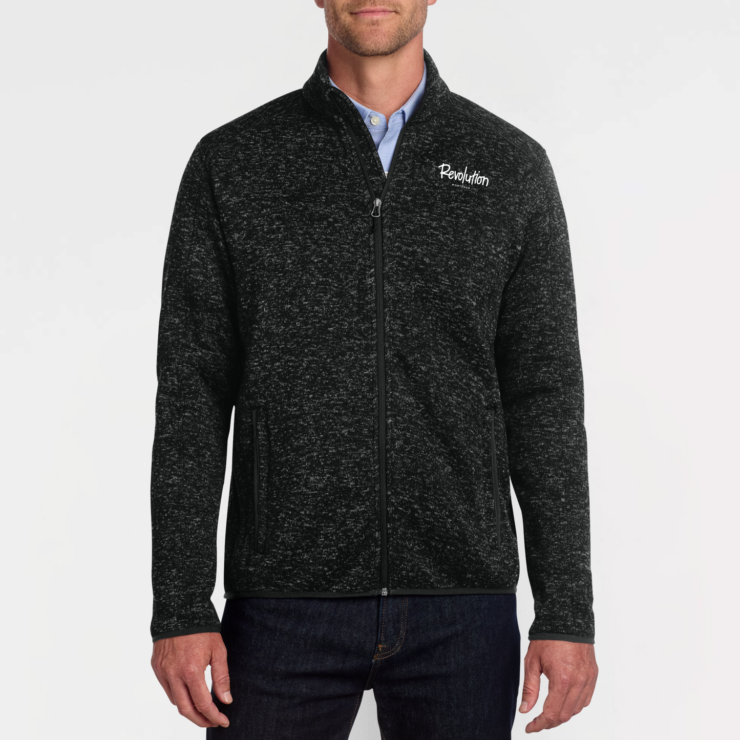 Revolution Mortgage: Embroidered, Port Authority® Sweater Fleece Jacket