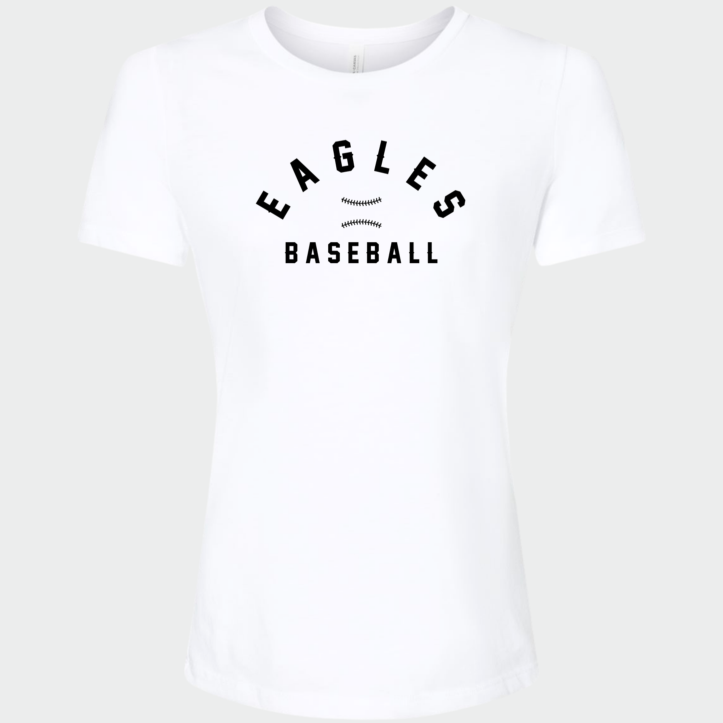 Powell Eagles: Stitched Baseball Women's Triblend Tee