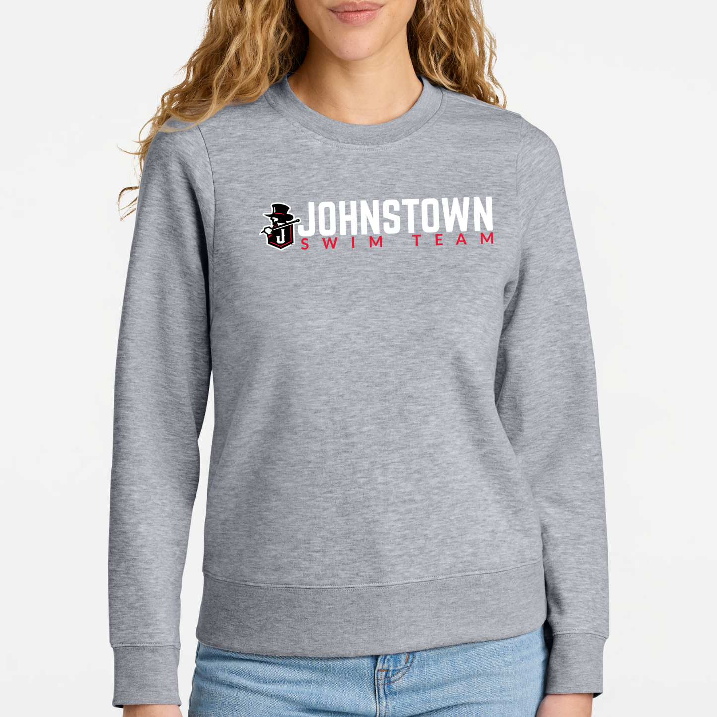 JS: Johnstown Swim Team Women's Crew Sweatshirt