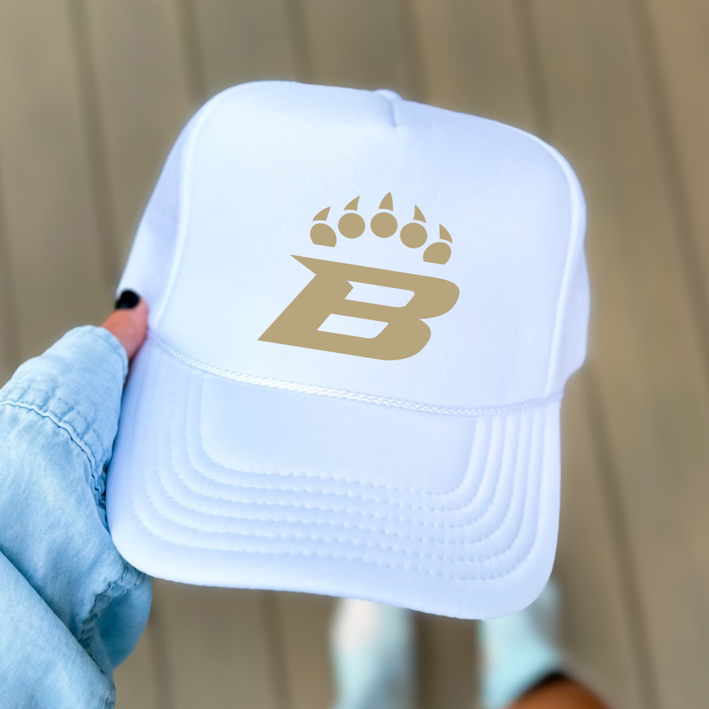 BRUINS: B-Claw Foam Trucker Hat