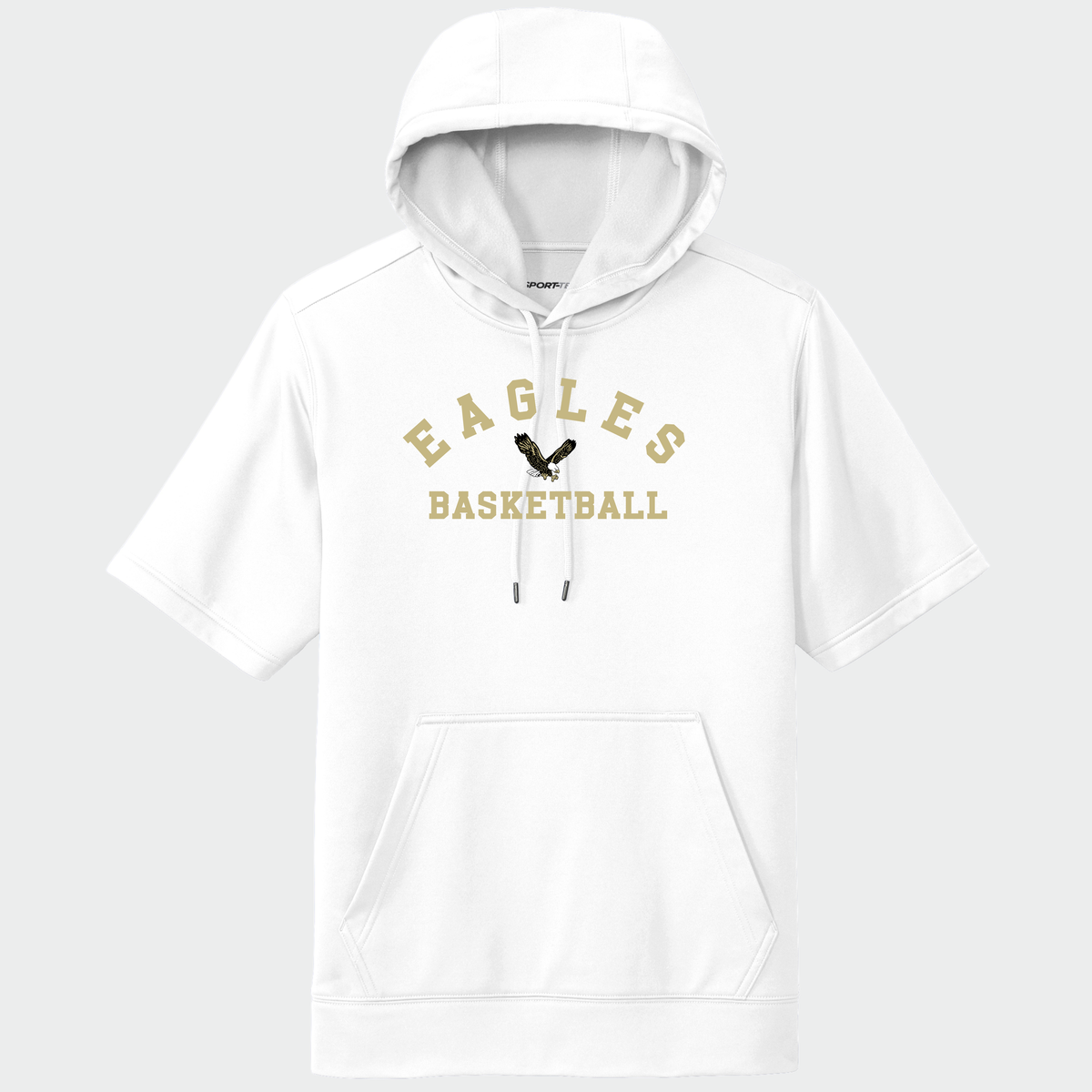 NAGTB: Eagles Basketball, Short Sleeve Tech Fleece Hoodie