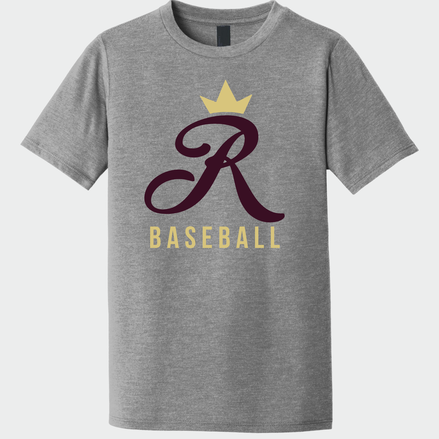 TCR: Crown R Baseball, Triblend tee