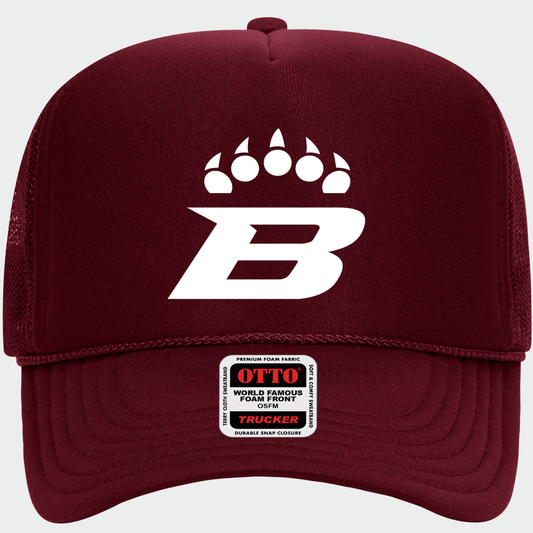 BRUINS: B-Claw Foam Trucker Hat
