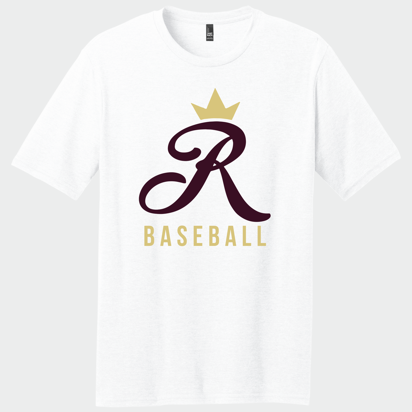 TCR: Crown R Baseball, Triblend tee