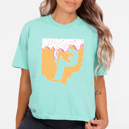 Preds: Ice Cream Logo Women's Boxy T-Shirt