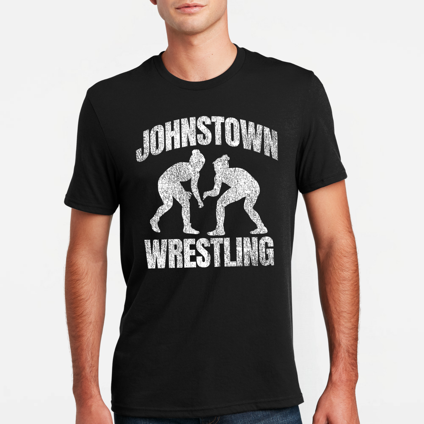 JYAA: Johnstown Wrestling *distressed graphic* Blended T-Shirt