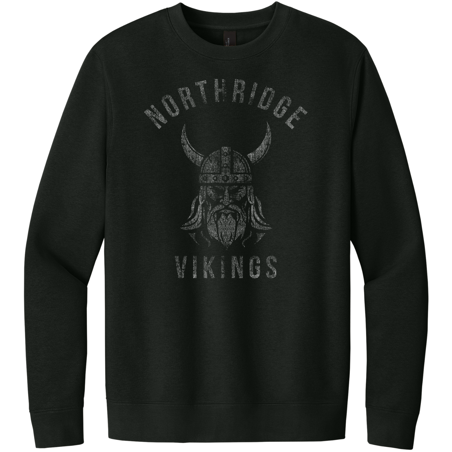 NRS: Northridge Vikings *Distressed Graphic* Crew Sweatshirt