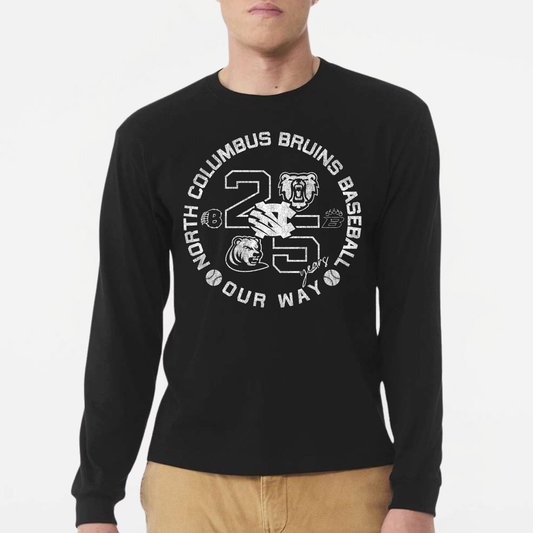 BRUINS: 25th Anniversary 6oz Heavyweight Long Sleeve T-Shirt