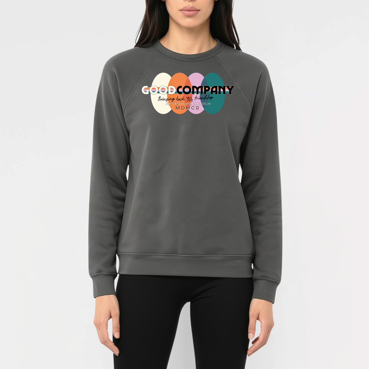 ECMco: Good Company, Raglan Crew Sweatshirt