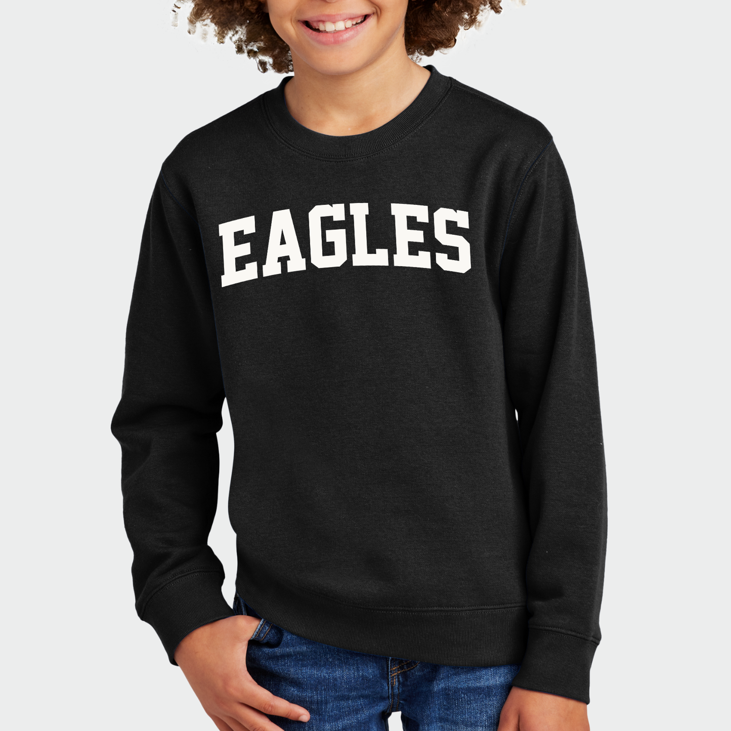 Campus Collection: Eagles Crew Sweatshirt
