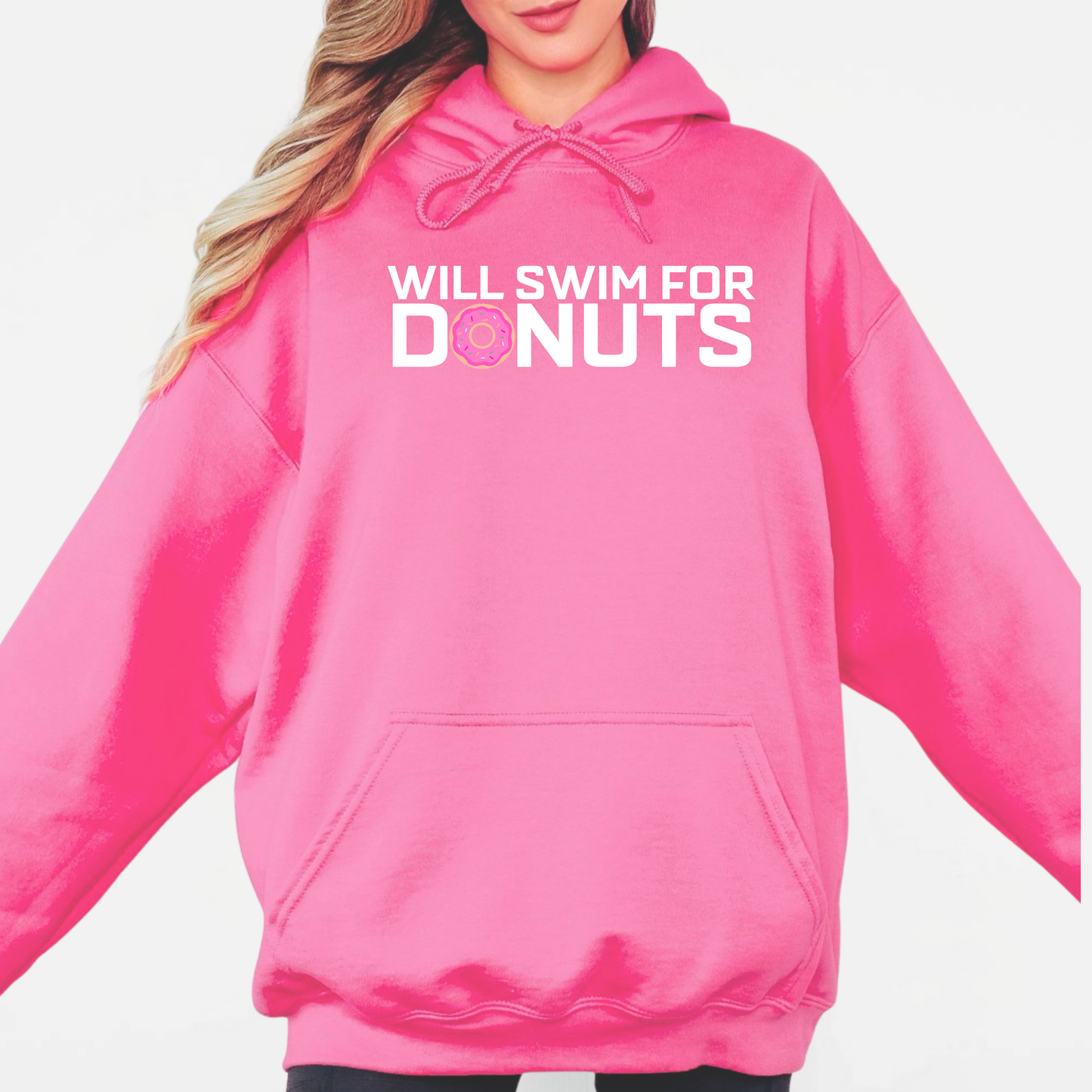 PTAC: Will Swim For Donuts Hoodie