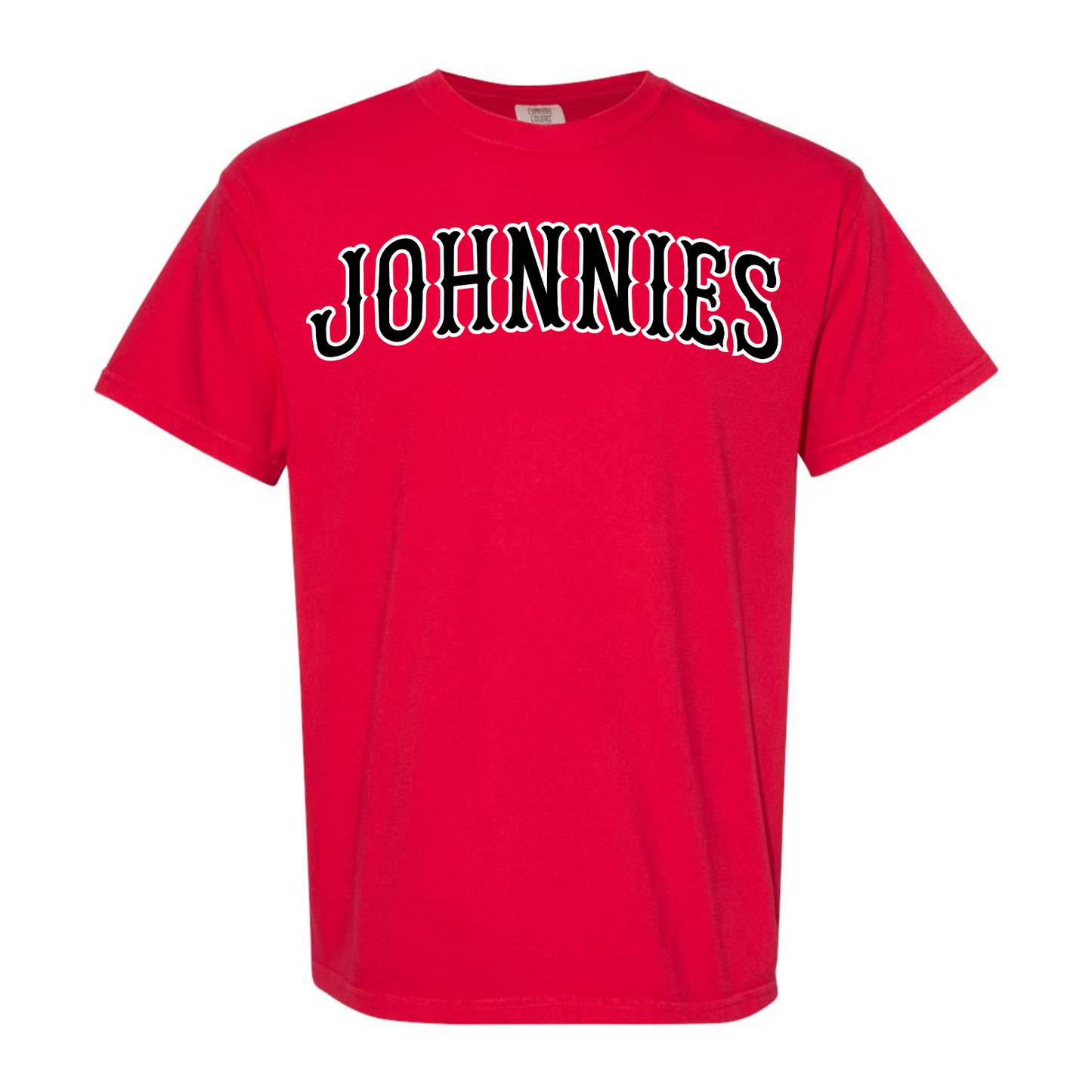 JTB: Johnnies Retro Font T-Shirt