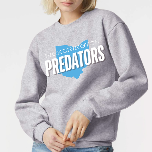 Pick Predators: Ohio Letter Crew Sweatshirt