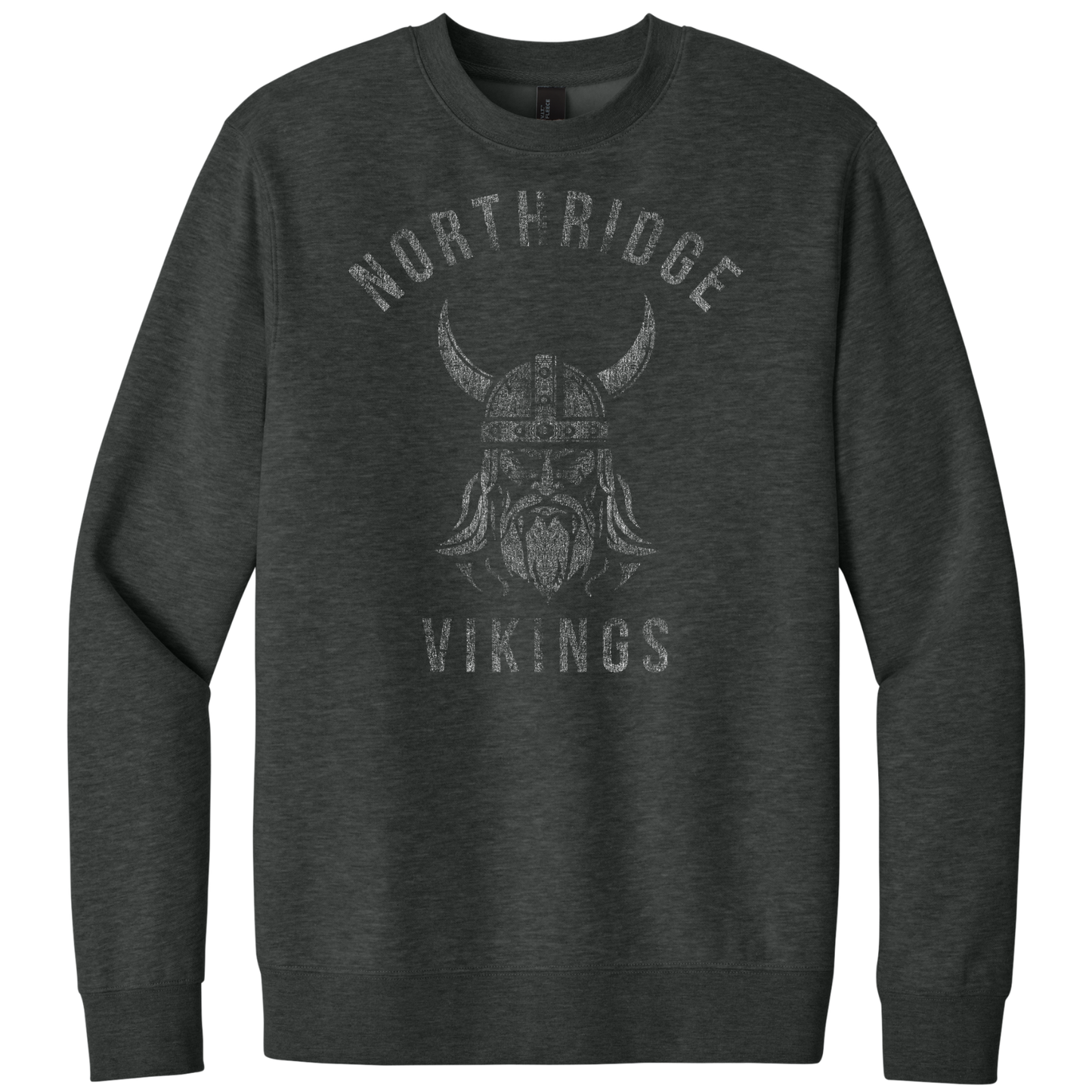 NRS: Northridge Vikings *Distressed Graphic* Crew Sweatshirt