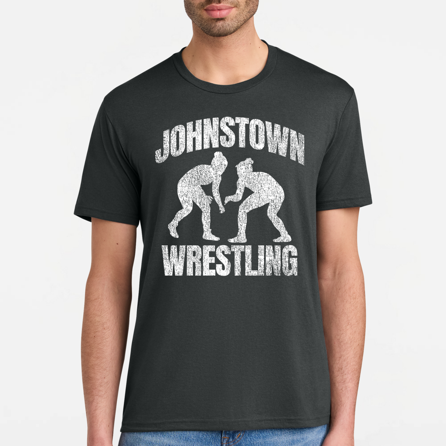 JYAA: Johnstown Wrestling *distressed graphic* Blended T-Shirt