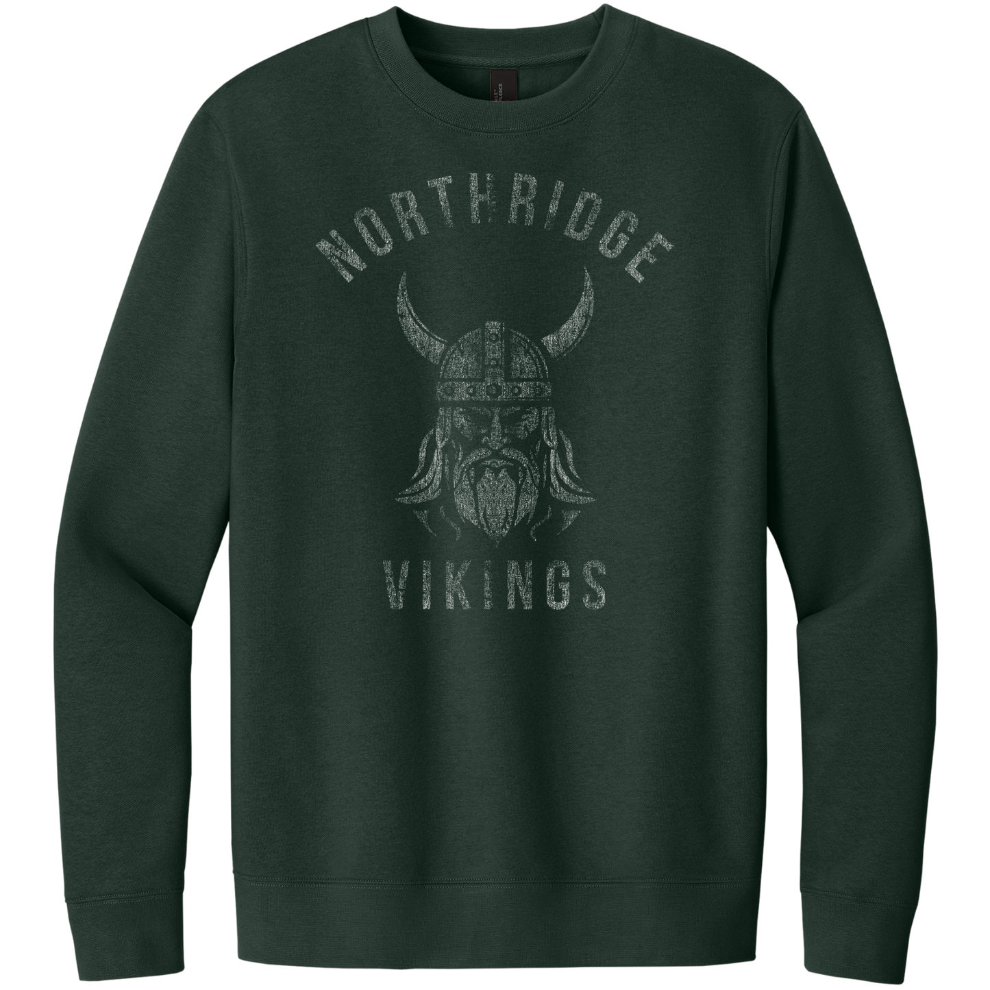 NRS: Northridge Vikings *Distressed Graphic* Crew Sweatshirt