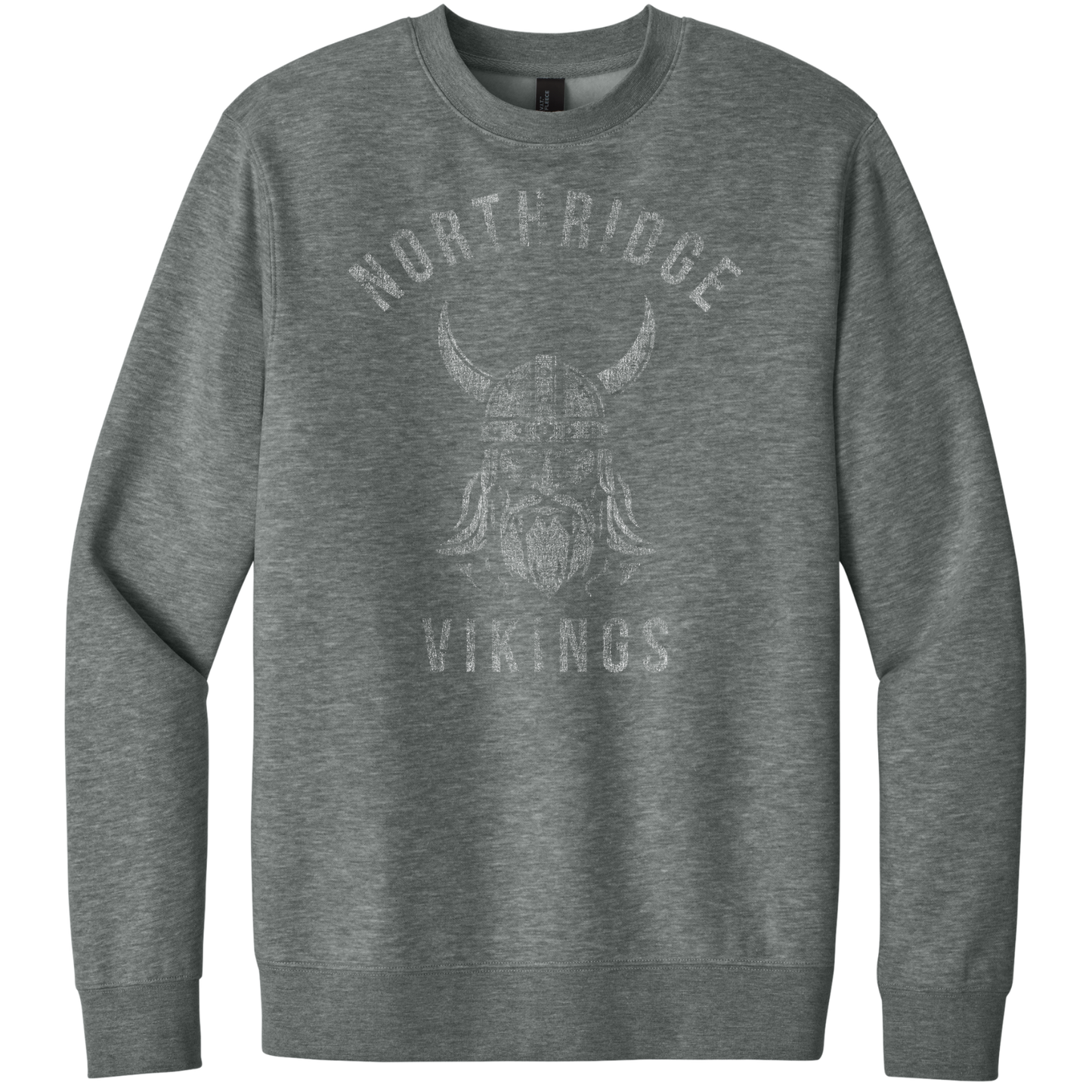 NRS: Northridge Vikings *Distressed Graphic* Crew Sweatshirt