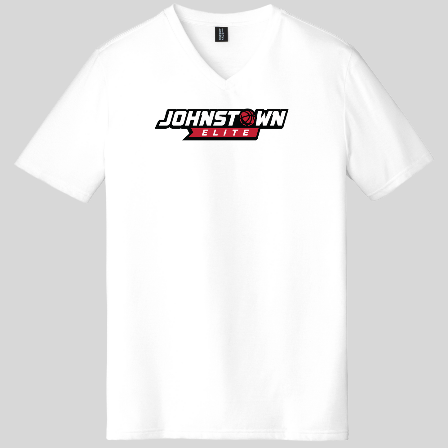 JEB: Johnstown Elite Basketball Triblend Short Sleeve V-Neck T-Shirt