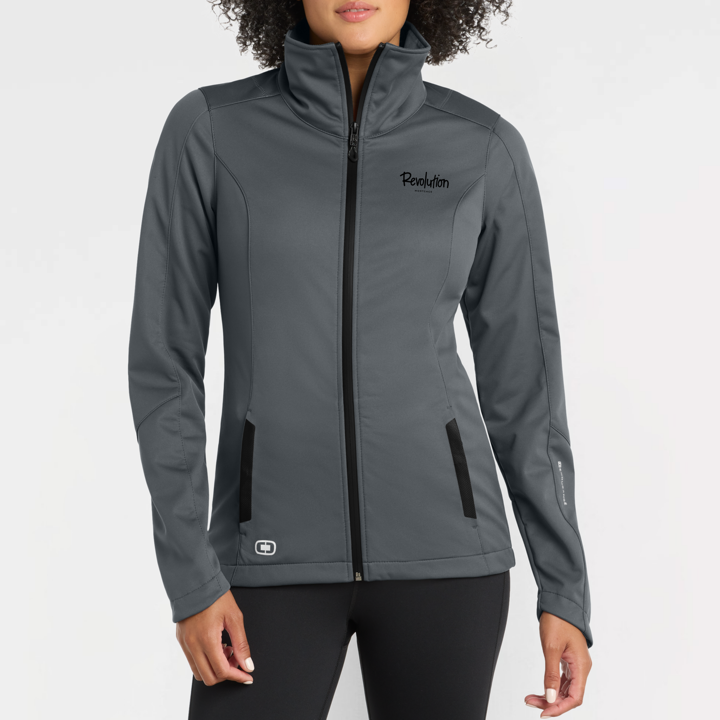 Revolution Mortgage: Embroidered, OGIO® Women's Crux Soft Shell