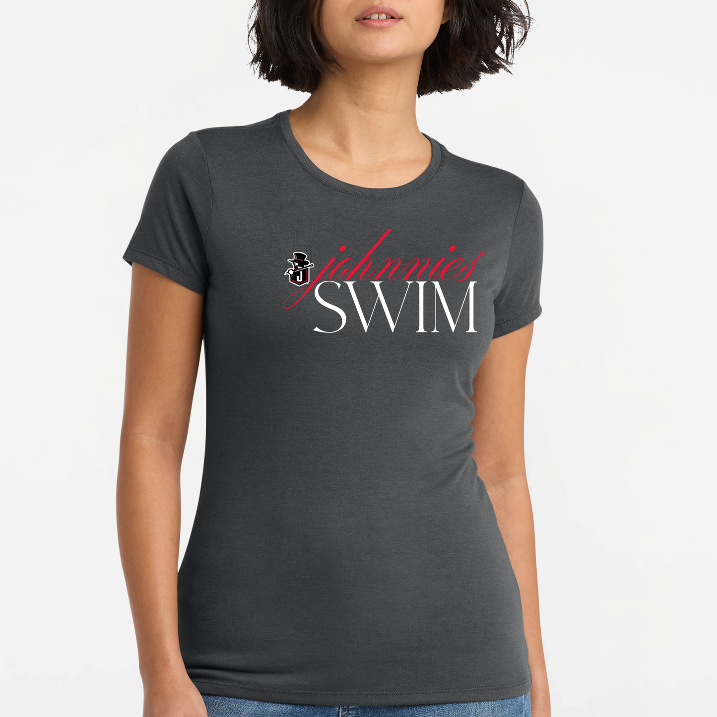JS: Johnnies Swim Women's Triblend Short Sleeve T-Shirt