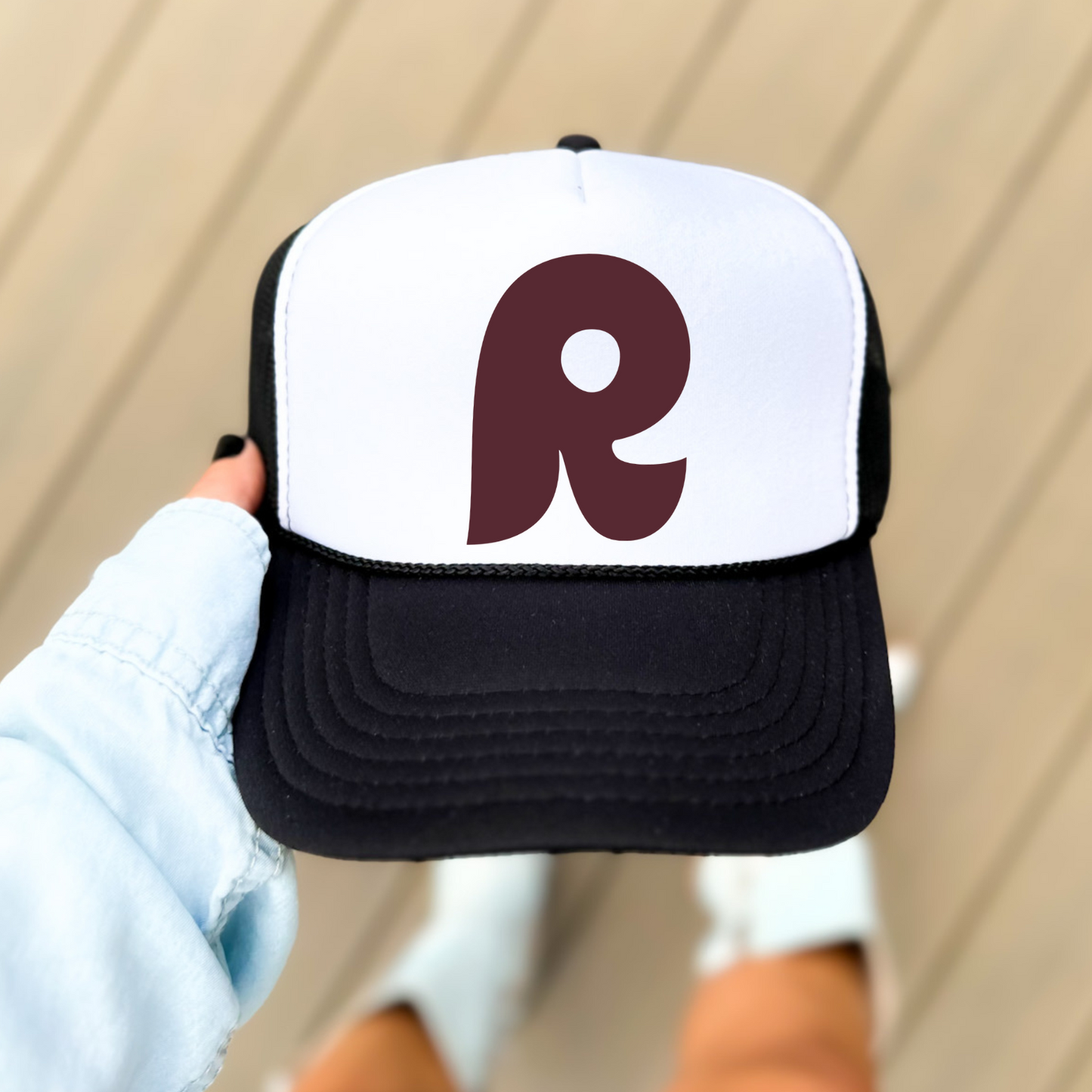 TCR: "R" Royals Foam Trucker Hat