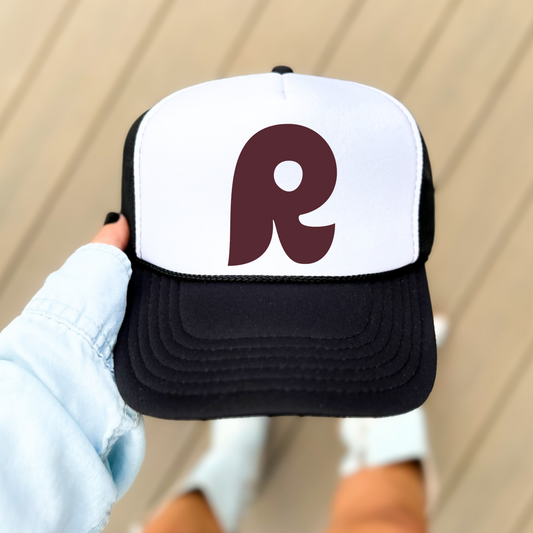TCR: Retro R, Foam Trucker Hat